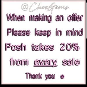 Please read and please be respectful with offers.